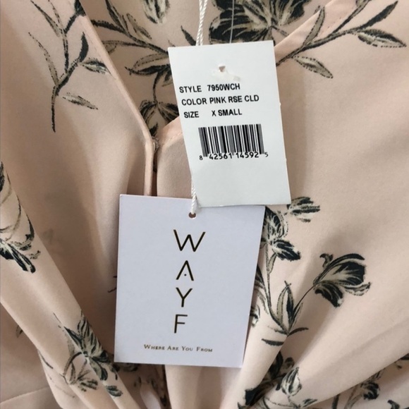 Wayf Plunging Knot Front Top NTW - Picture 3 of 6